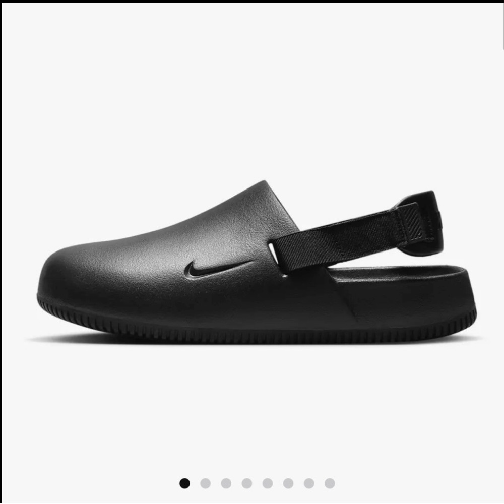 Nike Black Men's Slip-On Shoes